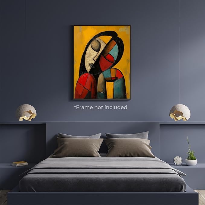 Large Abstract Wall Art - Art Poster Prints - Pablo Picasso Style Prints - Art Posters And Prints - Picasso Style Wall Art, stiker_16