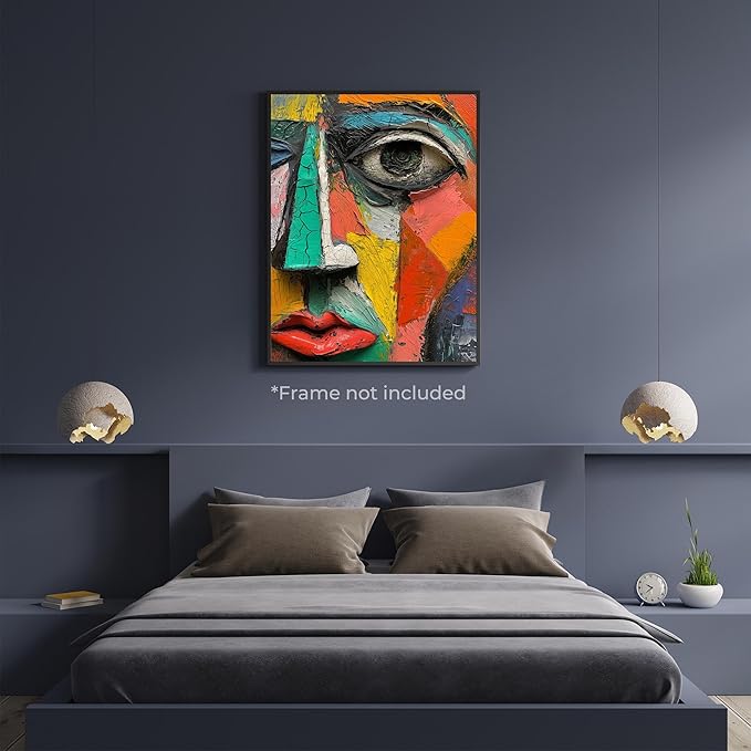 Picasso Style Wall Art - Picasso Style Replica - Art Wall Poster - Picasso Style Wall Art - Pablo Picasso Style Prints