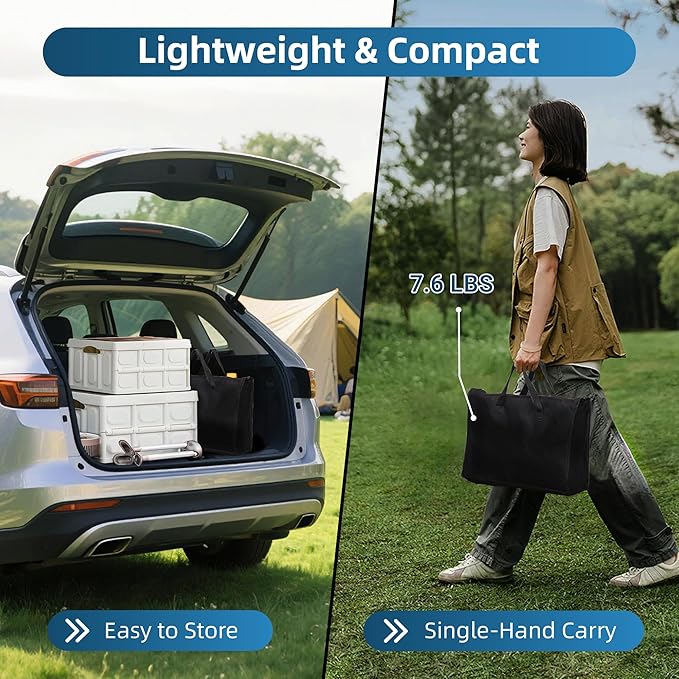 LOFTEY Folding Camping Table with 3 Adjustable Height, 3ft Foldable Aluminum Camp Table, Lightweight with Storage Bag, Portable for Outdoor, BBQ, Hiking, 34.2" x 15.7" x 27.5", Black