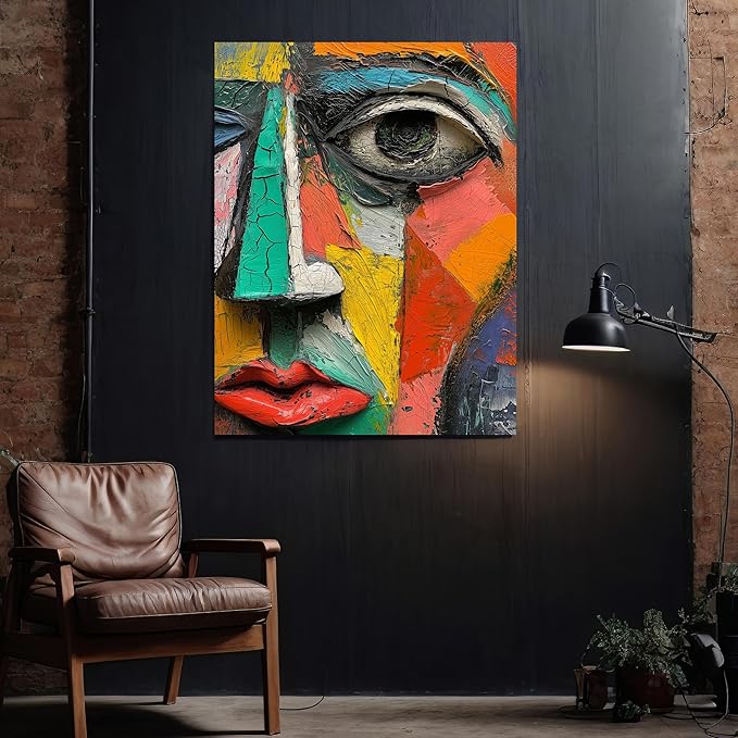 Picasso Style Wall Art - Picasso Style Replica - Art Wall Poster - Picasso Style Wall Art - Pablo Picasso Style Prints