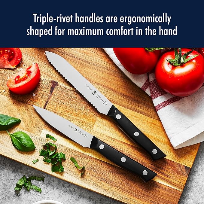 HENCKELS Dynamic Razor-Sharp 20-Piece Knife Set, Chef Knife, Bread Knife, Steak Knife, German Engineered Informed by 100+ Years of Mastery