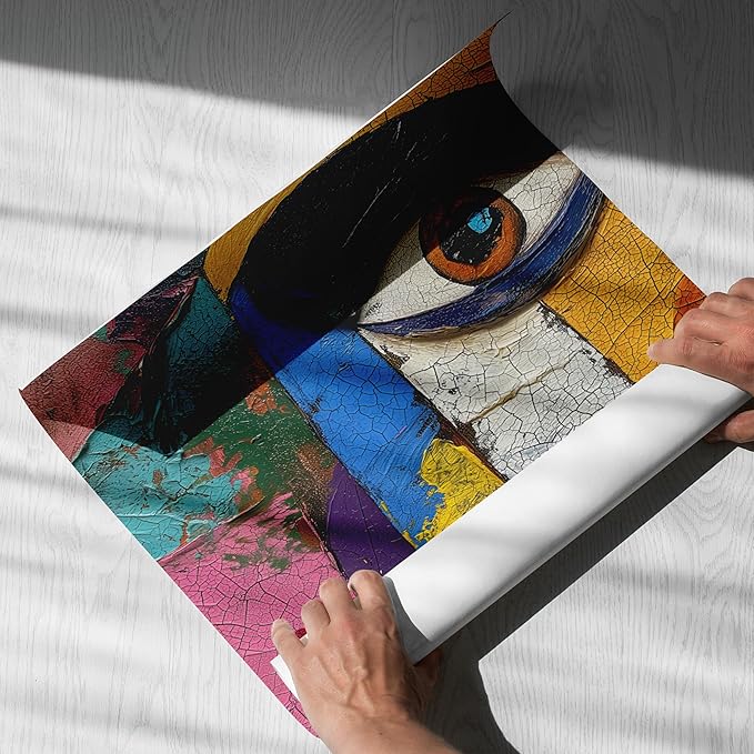 Large Abstract Wall Art - Picasso Style Replica - Painting Posters - Pablo Picasso Style Art Poster - Pablo Picasso Style Art