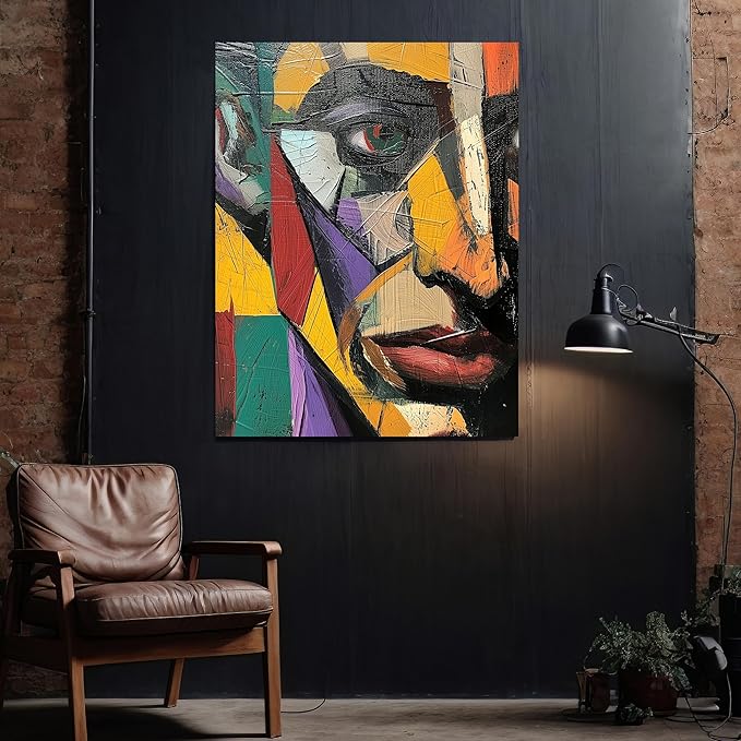 Art Wall Poster - Picasso Style Art Posters - Pablo Picasso Style Prints - Pablo Picasso Style Poster Wall Art - Picasso Style Replica
