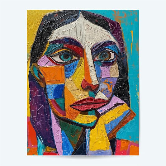 Picasso Style Print - Picasso Style Posters - Piccaso Style Poster - Art Poster Prints - Picasso Style Art Print - Pablo Picasso Style Art