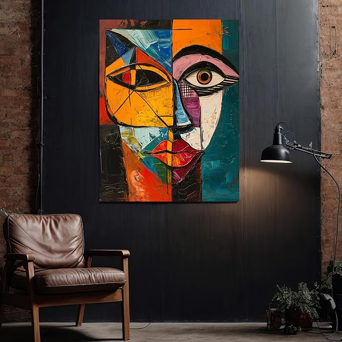 Picasso Style Poster - Pablo Picasso Style Poster Wall Art - Piccaso Style Poster - Pablo Picasso Style Art - Pablo Picasso Style Prints
