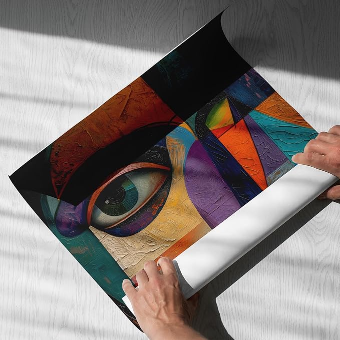 Art Poster Prints - Painting Poster - Pablo Picasso Style Poster - Large Abstract Wall Art - Pablo Picasso Style Wall Art