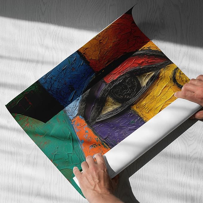 Large Abstract Wall Art - Pablo Picasso Style Print - Picasso Style Poster - Picasso Style Art Print - Pablo Picasso Style Art