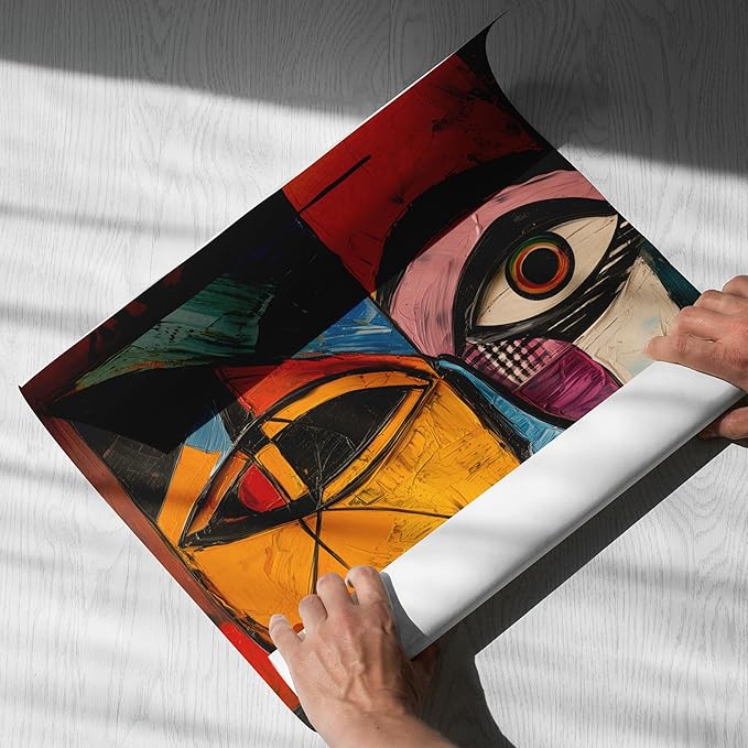 Picasso Style Poster - Pablo Picasso Style Poster Wall Art - Piccaso Style Poster - Pablo Picasso Style Art - Pablo Picasso Style Prints