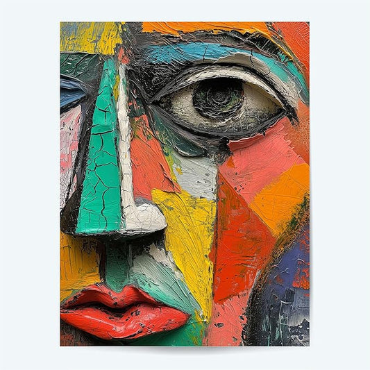 Picasso Style Wall Art - Picasso Style Replica - Art Wall Poster - Picasso Style Wall Art - Pablo Picasso Style Prints
