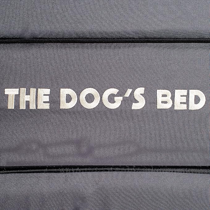 The Dog’s Bed Orthopedic Memory Foam Dog Bed, XXL Grey & Black, Waterproof, Supportive Dog Bed with Replaceable Covers